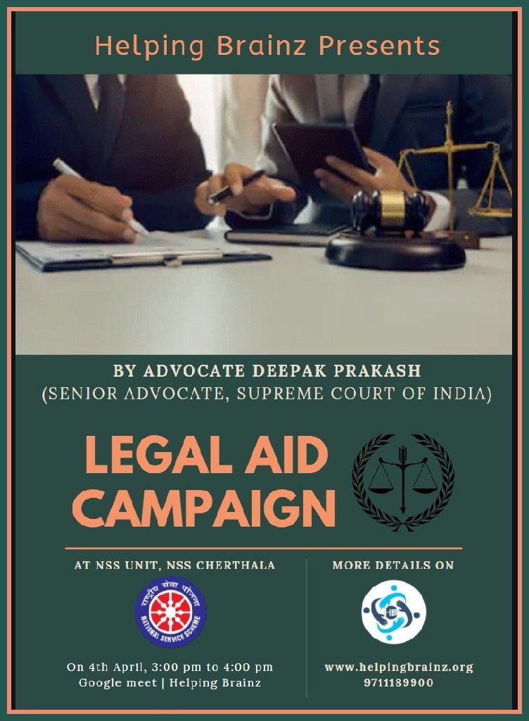 Helping Brainz Legal AID Campaigns